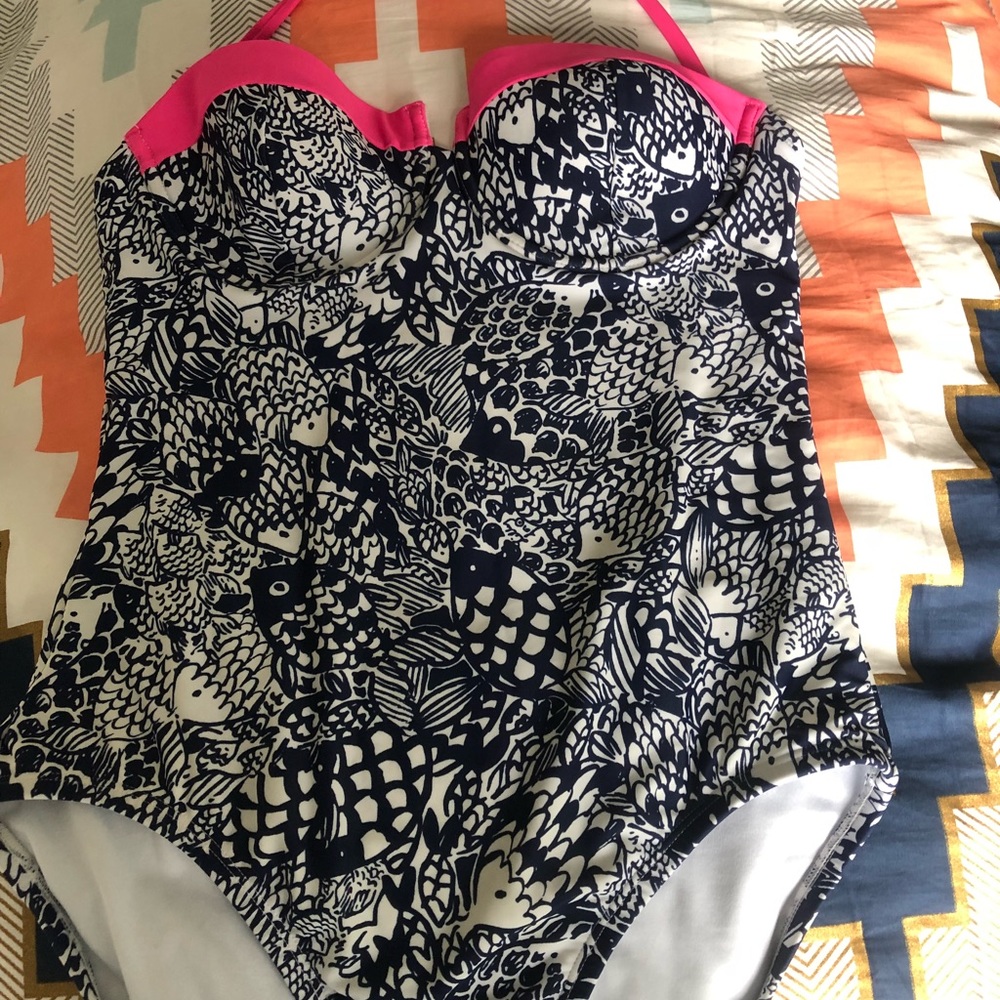 Lilly Pulitzer upstream one piece swimsuit